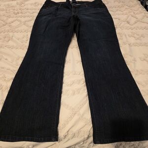 Democracy Dark Blue Flare Jeans